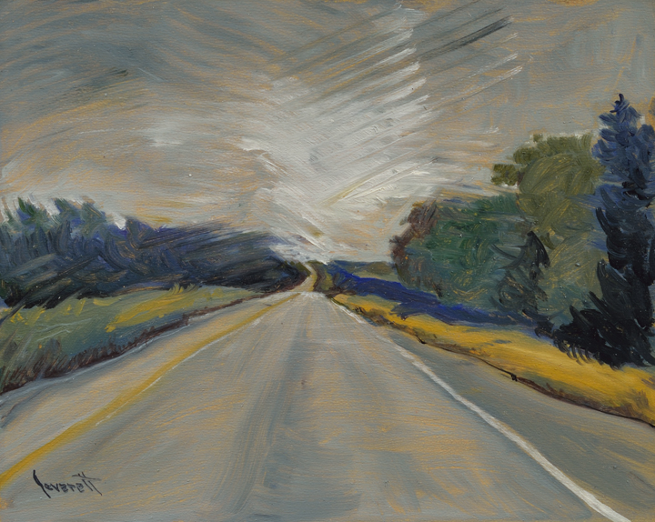 Artist: Jane Everett: Road Less Travelled I